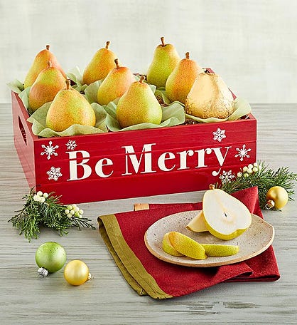 Royal Riviera® Pear Christmas Crate 